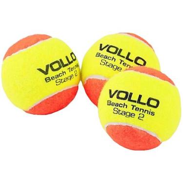 Imagem de Bola de Beach Tennis Vollo 3 unidades