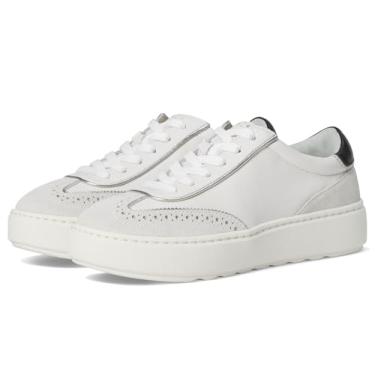 Imagem de Johnston & Murphy Tênis feminino Cammie T-Toe com cadarço, Branco, 41
