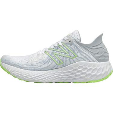 Imagem de New Balance Fresh Foam masculino, Branco/Branco-Limão Glo, 5.5 Wide