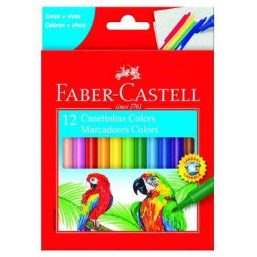 Imagem de Hidrográfica 12 cores Faber-Castell