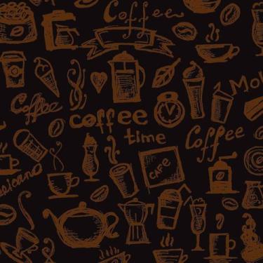 Imagem de Papel de Parede Adesivo Casual Café - 055 - Multimpressão