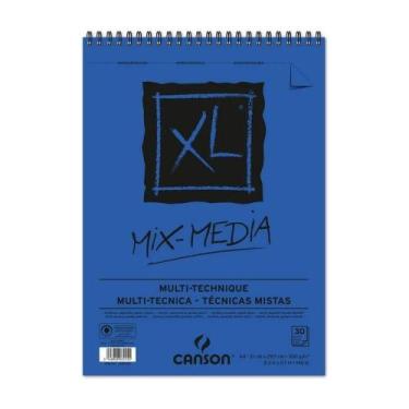Imagem de Bloco Canson Xl Mix Media A4 300 G/m² 30 Fls Canson