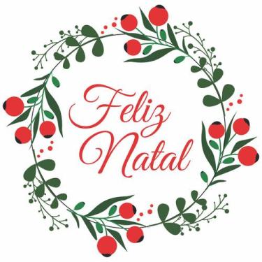 Imagem de Adesivo de Porta Decoração Natal Guirlanda - Quartinhos