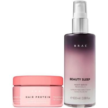 Imagem de Kit Hair Protein Proteína e Beauty Sleep Sérum Noturno - Braé
