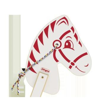 Imagem de Cavalinho De Madeira Com Corda E Rodinhas Lindo - Junges