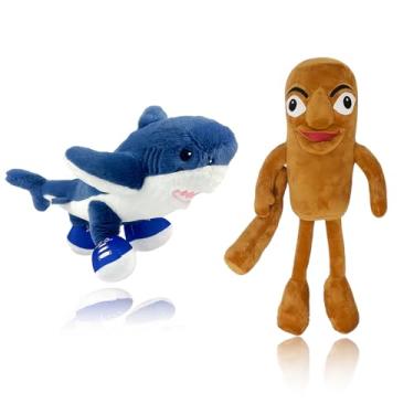 Imagem de 2 peças de capas de almofada italianas Brainrot Tralalero Tralala e Tung Tung Sahur presente, lindas capas de almofada para crianças e adultos