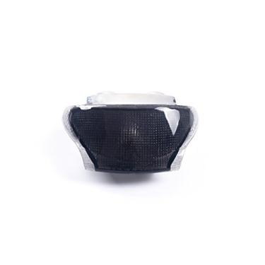 Imagem de TOPZONE Luz traseira de freio LED integrada para Triumph 1997-1998-1999-2000-2001 velocidade tripla; 1997-1998 595; 1999-2000-2001 Daytona 995 (cor moke)