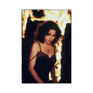 Imagem de Adesivo Retro Bad Girl Madonna À Prova d'Água HD Para Decoração De Qua