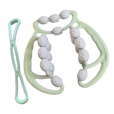 Imagem de Generic Relax Roller 24 Rodas Massagem Ferramenta Equipamento Relax Perna Massagem Rolo para Musculação Braço Equipamento, Verde