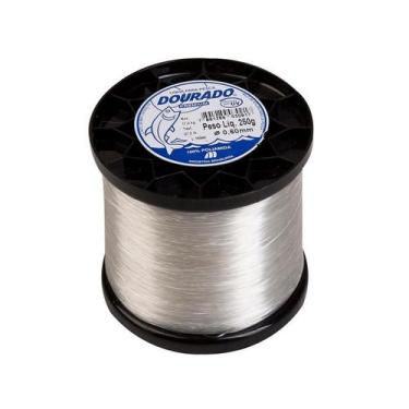 Imagem de Linha Pesca Dourado 0,60Mm Branca 250G
