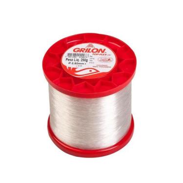Imagem de Linha Pesca Grilon 0,50Mm 250G Branca