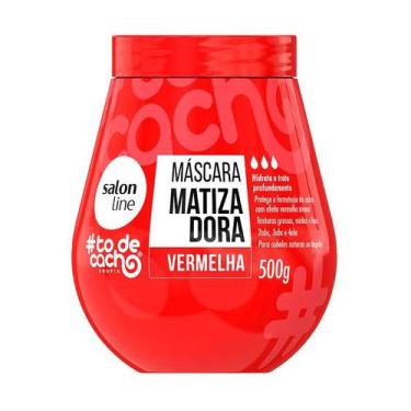 Imagem de Máscara Capilar 500G Vermelha Salon Line