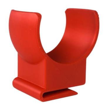 Imagem de KiBcsLic Coletor de bolas de tênis, exclusivo, pegador de bolas de padel para áreas externas, portátil, ferramenta de sem necessidade de dobrar, pegador, Vermelho