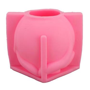 Imagem de aqxreight Moldagem Moldagem de Silicone Holding Moldador de Vela 3d Molde de Jóias para Decoração de Bolo Artesanato de Concreto de Cera Com Design Flexível Lavável Reutilizável