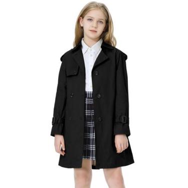 Imagem de Trench Coat Betusline, sobretudo trespassado para mulheres