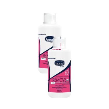 Imagem de Kit 2 Removedor para Unhas Postiças Ideal Mais 100ml