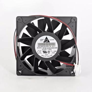 Imagem de Novo cooler PFB1224UHEC8X 12038 24V 2,40A 2 fios grande ventilador de refrigeração inversor de volume de ar