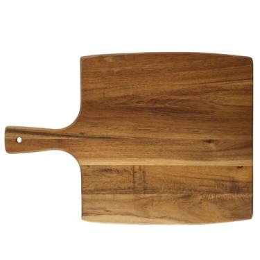 Imagem de HSHGZSR Tábua de corte de queijo, tábua de corte de madeira, tábua de charcutaria de madeira de acácia, prato de jantar de madeira, tábua de cortar cozinha, tábua de charcutaria de cozinha para carne