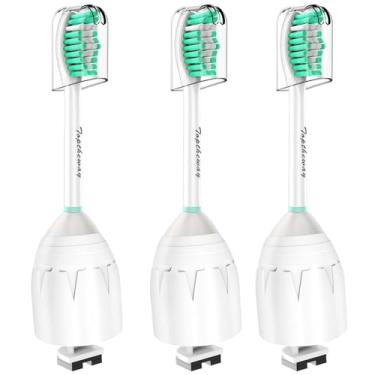 Imagem de Toptheway Cabeças de escova de dentes de substituição compatíveis com Sonicare E-Series Essence Xtreme Elite Advance e CleanCare alças de escova de dentes rosqueadas 7022/66, pacote com 3