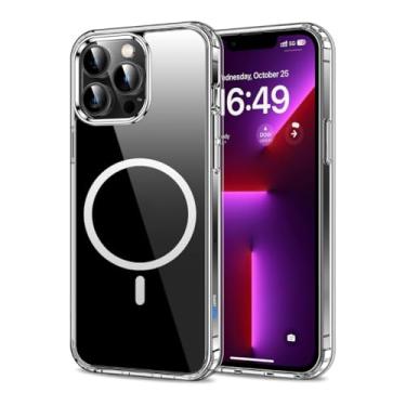 Imagem de Capa Capinha Case Magnética Carregamento por Indução Compatível com iPhone (iPhone 13 Pro Max)