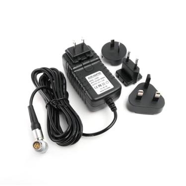 Imagem de SZRMCC Adaptador de fonte de alimentação DC 12V 3A adaptador de transmissão de vídeo CA fêmea de 6 pinos para monitor remoto DJI de alto brilho (adaptador-multi)