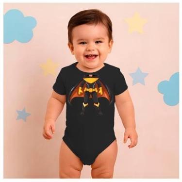 Imagem de Body Manga Curta Techmalhas Estampa Supe Heroi-Unissex