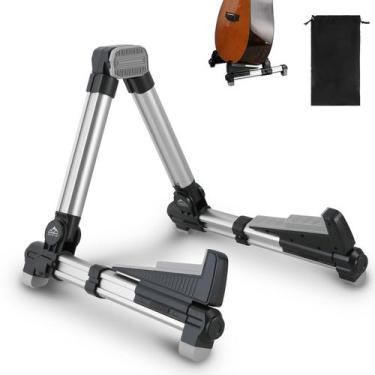 Imagem de Suporte de guitarra dobrável EASTROCK Portable Tripod A Frame