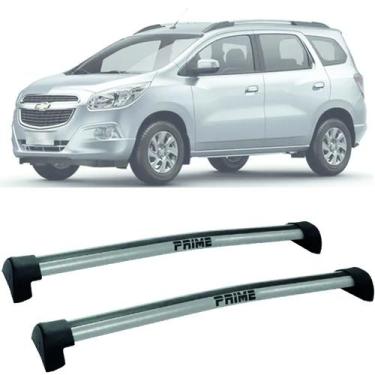 Imagem de Rack Trav Teto Aluminio Prime GM Spin C/ Longarina Pta PR056