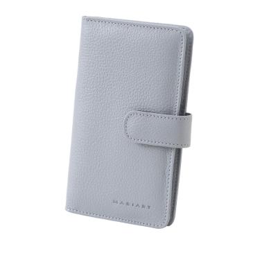 Imagem de Carteira Feminina De Couro Fechamento Botão Mariart 172