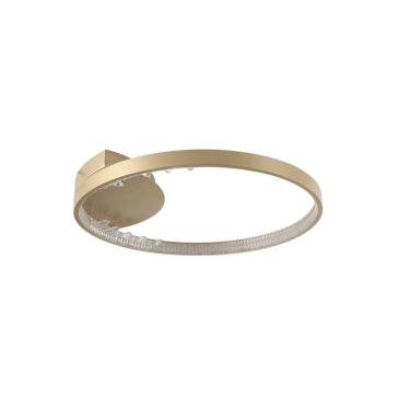 Imagem de Plafon Milenium Integrado 24w 3000k 1800lm Ip20 Bella Iluminação Dourado