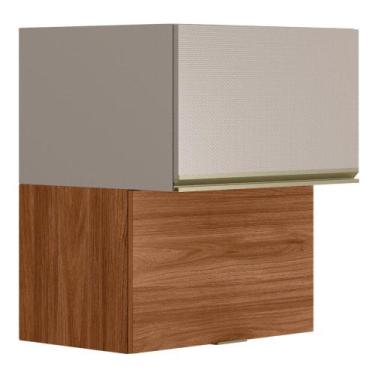 Imagem de Armario Aereo Basculante 2P 60 cm MDF Proenca Demartez - Demartêz, Nog