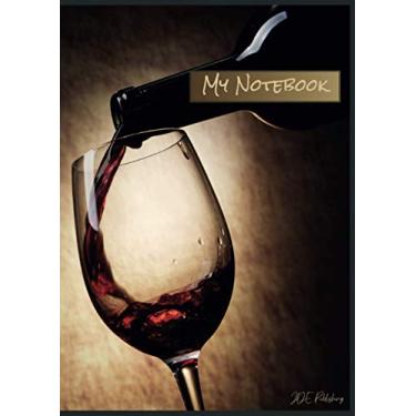 Imagem de My Notebook culinary wine italy toskana – Thick Doodle School Exercise Book Sketchbook Journal Drawing Pad Colouring Book Bullet Planner: A4 format ... sketching, writing, drawing, colouring)