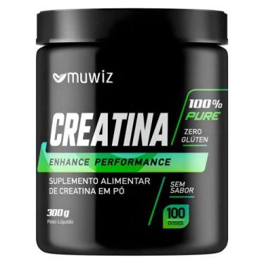 Imagem de Creatina em Pó Muwiz Enhance Performance 300g  Força, Energia e Recupe