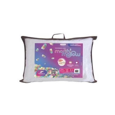 Imagem de Travesseiro Nasa Marshmallow Fibrasca 65x42x20cm Fibra Siliconada