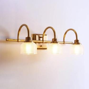 Imagem de Arandelas de Parede, Luminária de Parede Moderna de Alabastro Criatividade Nórdica, Arandela Quadrada para Corredor de Mármore Natural, Arandela Malista com Moldura de Latão Do Meio Do Ano