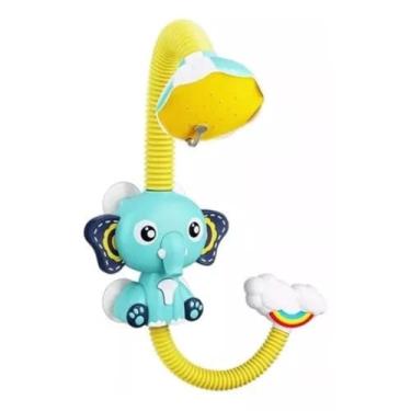 Imagem de Ducha de Banho Infantil Elefante Duchinhos com Chuveirinho e Sucção