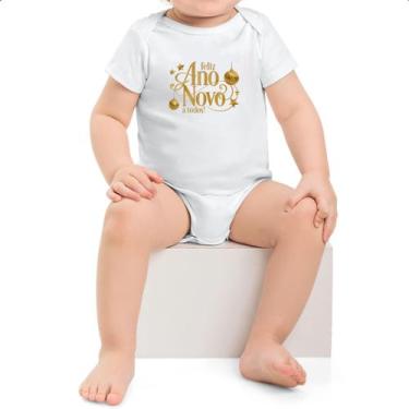 Imagem de Body infantil Ano Novo feliz a todos - Alearts, P