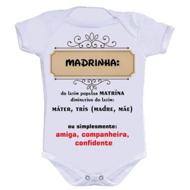 Imagem de Body Divertido - Significado de Madrinha - KALUNDU KIDS, M