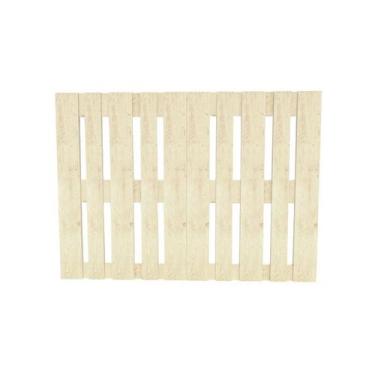 Imagem de Cabeceira de Pallet para Cama de Casal 140x120x4 cm - Design Moderno e