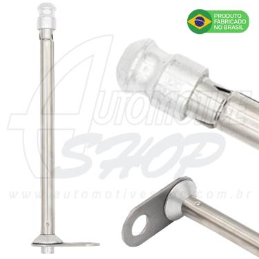 Imagem de Antena Corta Pipa Moto Retrátil Retrovisor Aço Inox Pta MF6