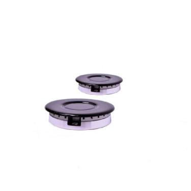 Imagem de Kit Queimadores + Espalhadores Sabaf Para Cooktop 2 Bocas