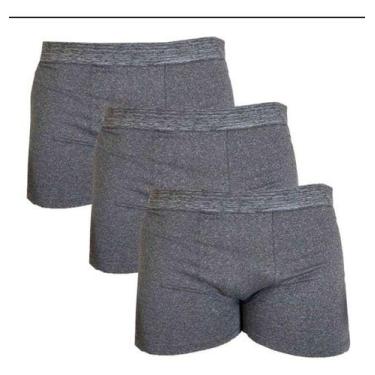 Imagem de Kit 4 Cuecas Boxer Microfibra Dolemiso (tam Gg), GG