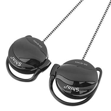 Imagem de Fone de ouvido com gancho, microfone suspenso no cabo esponja dos fones de ouvido para viagens para MP3 (preto nº 20)