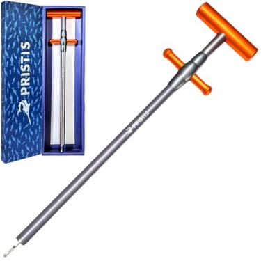 Imagem de Pristis Ferramenta de remoção de gancho de metal UTA III para água salgada, extrator de ferramenta de remoção de anzol de pesca pesada, alicate de desengate de peixe resistente de aço inoxidável para