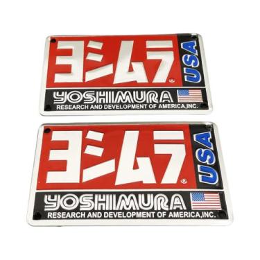 Imagem de Adesivo De Decalque Para Canos De Escape De Motocicleta Em Alumínio Co