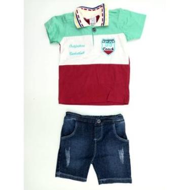 Imagem de Conjunto Infantil Menino Verão Muleka Sapeka - Ref 2750-Masculino