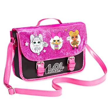 Imagem de L.O.L. Surprise! Bolsa de mão bonecas LOL para meninas, com LOL Dolls unicórnio, Diva e Queen Bee, malas de tiracolo para passear, presentes originais para meninas e adolescentes, Preto, Talla única