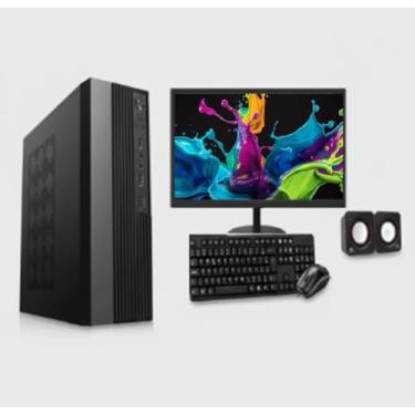 Imagem de Mini Desktop Intel Core I5 4570 16gb Ram Ssd 240b+monitor 19"+teclado e mouse +CAIXA DE SOM+wifi 5G usb+Windows 11+ office 2024 +adptador BLuetooh