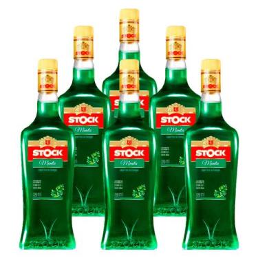 Imagem de Licor Creme de Menta Stock 720ml 6 Unidades
