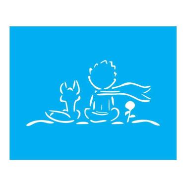 Imagem de Stencil Tamako Criança - 20X25Cm - Ref B580